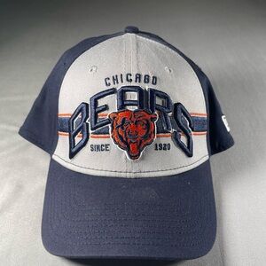 New Era Chicago Bears Navy and Gray Cap